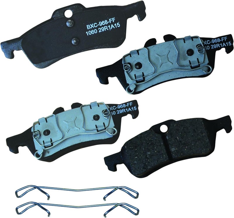 Bendix Premium SBC1060 Ceramic Rear Brake Pads for Mini Cooper 2008-2002 - Image 1